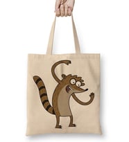 Regular Show Rickboy Bez Çanta Uzun Saplı