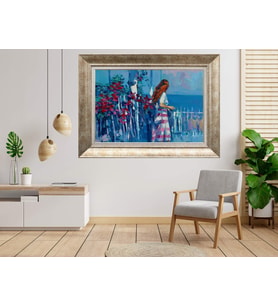 Gümüş Çerçeveli Tablo nb1239