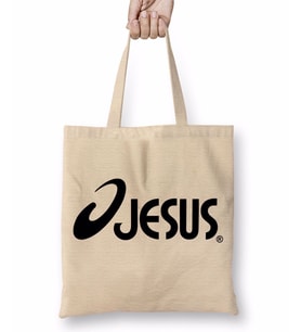 Jesus Christ 03 Bez Çanta Uzun Saplı