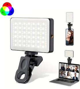 Şarjlı Çok Fonksiyonlu Ayarlanabilir RGB Ürün Çekim Işığı Softbox Fotoğraf Stüdyo Aydınlatması Cep Ledi AL4965
