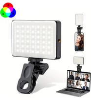 Şarjlı Çok Fonksiyonlu Ayarlanabilir RGB Ürün Çekim Işığı Softbox Fotoğraf Stüdyo Aydınlatması Cep Ledi AL4965