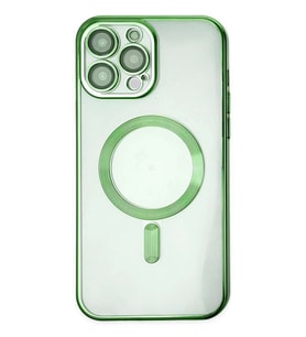 iPhone 14 Pro Kılıf Kross Magneticsafe Kapak - Koyu Yeşil