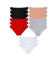 Mulvxbrf Brf02 15 Adet Eko Set Likralı Kadın Slip Külot  (Mulvix)