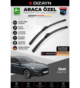 Seat Leon Ön Cam Silecek Seti 2020 Üzeri Premium Araca Özel 65-45 Cm A+ Kalite