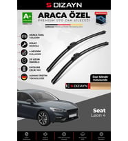 Seat Leon Ön Cam Silecek Seti 2020 Üzeri Premium Araca Özel 65-45 Cm A+ Kalite