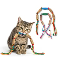 Matatabi Kedi Oyuncağı - Doğal Çiğneme Oyuncağı - Pamuk İp