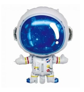 Astronot Şekilli Folyo Balon 60×52 cm-
