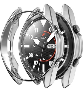 Lexroo Samsung Galaxy Watch 3 ile uyumlu 41 mm Wafture Silikon Çerçeve Kılıf Watch 3 ile uyumlu 41