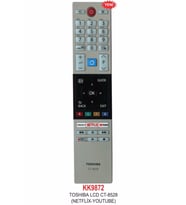 Toshıba Ct-8528 Netflıx-youtube Lcd Led Tv Kumandası Kk9872-18819(uyumlu)