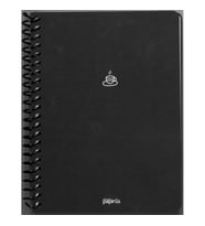PAPİRÜS MİNİ SERT KAPAK SPİRALLİ 14X19 80YP. ÇİZGİSİZ DEFTER