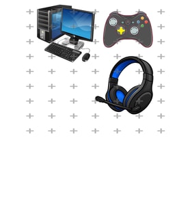 Yenilebilir Şeker Kağıt Video Oyunu Gamer Temalı Pasta Süsleme