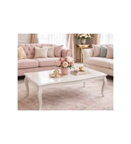 Modern Avangard Orta Sehpa Krem