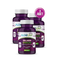 Collagen+spirulina Tablet Takviye Edici Gıda -1260 Mg 60 Tablet-(kolajen Tip 123) (3 Adet)