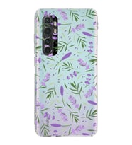 PrintiFy Xiaomi Mi Note 10 Lite ile Uyumlu Water Color 3  Kamera Korumalı Şeffaf  Kılıf
