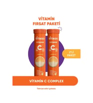 Vitago 2'li- C Vitamini, D Vitamini, Çinko 20'li Efervesan Tablet