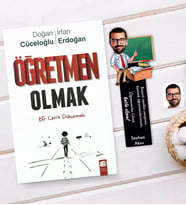 BK Gift Kişiye Özel Erkek Öğretmen Karikatürlü Ahşap Kitap Ayracı Ve Öğretmen Olmak Kitabı Hediye Seti-1