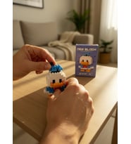 Hknova Mavi Ördek 3D Yapboz Lego Seti Çiftler İçin Eğlenceli Zaman Geçirme Hediyesi