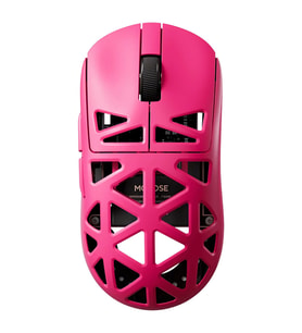 MCHOSE A7X Ultra Magnesium Alloy Rose Red 8K Hz PAW3950 TI Sensör Kablosuz Gaming Mouse (MC-A7X-3)