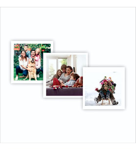 528 Adet 8x8 cm Polaroid  Kare Fotoğraf Baskısı