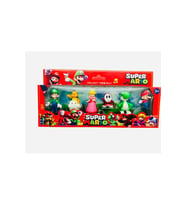 Süper Mario 6 Lı Set Oyuncak Super Mario Oyuncak Figür Seti
