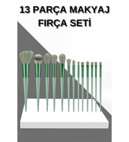 13 Parça Makyaj Fırça Seti Far Fırçası Allık Fırçası Yumuşak Uçlu