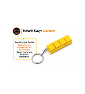 Mekanik Klavye Anahtarlık
