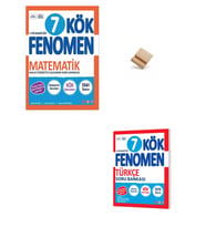 Fenomen 7. Sınıf Maarif Matematik ve Türkçe Kök Soru Bankası + Telefon Standı