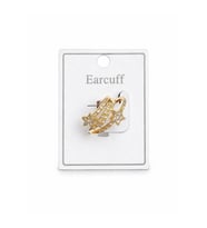 Çoklu Görünüm Zirkon Taşlı Yıldız Model Earcuff Kıkırdak Kıkırdak Küpe Gold Kararmaz Renk Atmaz