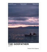 The Godfather Part Iı Tablo Ahşap Poster Dekoratif