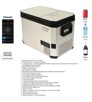 U-Frigo Oto Buzdolabı Leto Duo Çift Kapaklı 45Lt 12V/24V