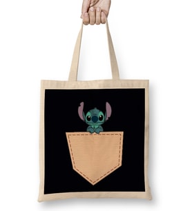 Stitch 05 Bez Çanta Uzun Saplı