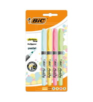 Bic Highlighter Grip 4 Lü Pastel Renkler Fosforlu Kalem