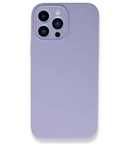 Newface Apple iPhone 13 Pro Max Kılıf Lansman Legant Silikon - Lila