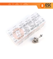 Kısa Uzun Far Sis Lambası için 10 Adet OSRAM CLASSIC Seri 64193CLC 12V 60/55W H4 Halojen Far Ampulü