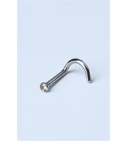 Hızma Taşlı (C Model) Silver Piercing