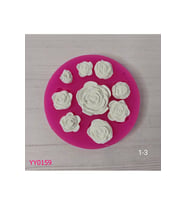 YY0159 Gül Yaprakları Silikon Kalıp