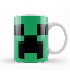 Minecraft Creeper Kupa Bardak Porselen