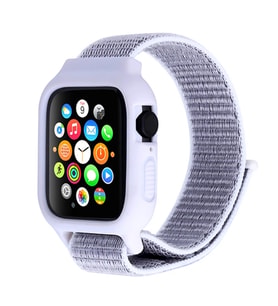 Ally Apple Watch 6-SE-5-4 44mm / 3-2-1 42mm Kayış Kordon Kılıf Silikon-(5775) - HPSBYI9073-4616