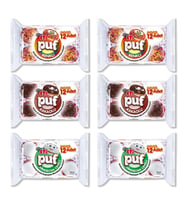 Eti Puf 12 li Kakaolu-Karışık-Hindistan Cevizli 6 lı Karma Paket