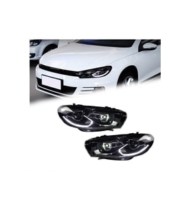 Vw Scirocco 2009-2014 Holejen Uyumlu 2015-DİZAYN Ful LED Ön Far