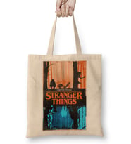 Stranger Things 002 Bez Çanta Uzun Saplı