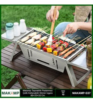 Makamp Taşınabilir Çelik Izgara 037