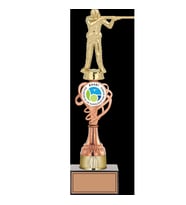 ODAK KUPA - Figürlü Kupalar - Atıcı Figürlü Kupalar FG-036 C - 37 cm