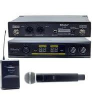 König K-402 El+Yaka İki Kanal Uhf Telsiz Mikrofon