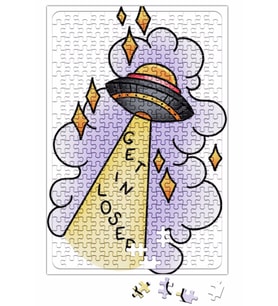 Ufo Get In Loser Puzzle 240 Parça Yapboz