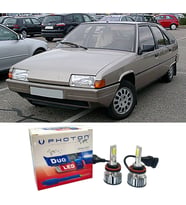 Citroen BX Led Xenon Uzun + Kısa Far Ampulü H4 Duo Yeni Seri Beyaz