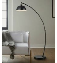 MYLİGHTS  RETRO  RUSTİK METAL LAMBADER KÖŞE LAMBASI (Siyah)