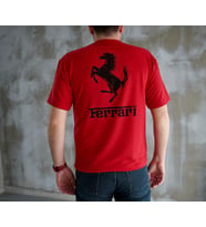 FERRARİ KIRMIZI T-SHİRT (ATLANTİK-SOHO ANTRASİT)