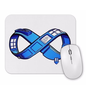 Doctor Who Endless Tardis Mouse Pad