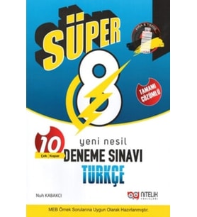 NİTELİK 8. SINIF YENİ NESİL SÜPER TÜRKÇE DENEME
